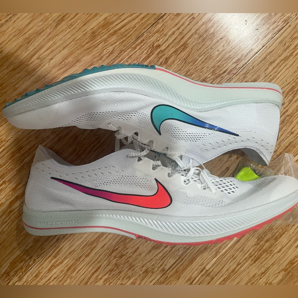 Nike ZoomX Dragonfly Track Spikes White Jade Ombre CV0400-100 Men’s Size 14